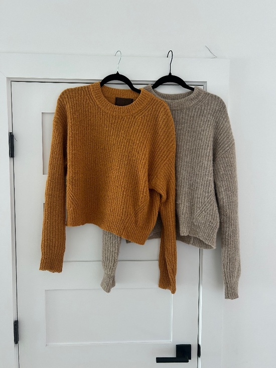 Reformation Sweaters - Two Reformation Alpaca Sweaters, Size Small